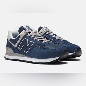 New Balance Blue and Gray Athletic Shoes